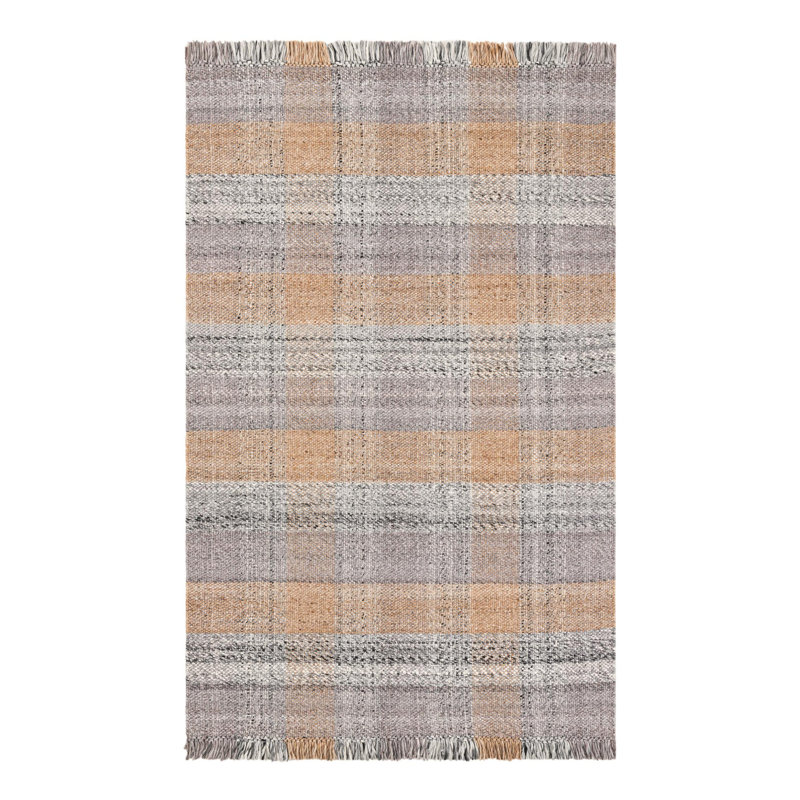 Tapis intérieur / extérieur Eco Plaid, Rectangle 5 pi 1 po x 8 pi