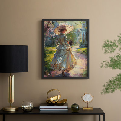 WOMEN Series DCXLVII - reproduction encadrée de qualité supérieure - prête à être accrochée - aucun clou requis
