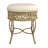 Kaye Backless Metal Vanity Stool