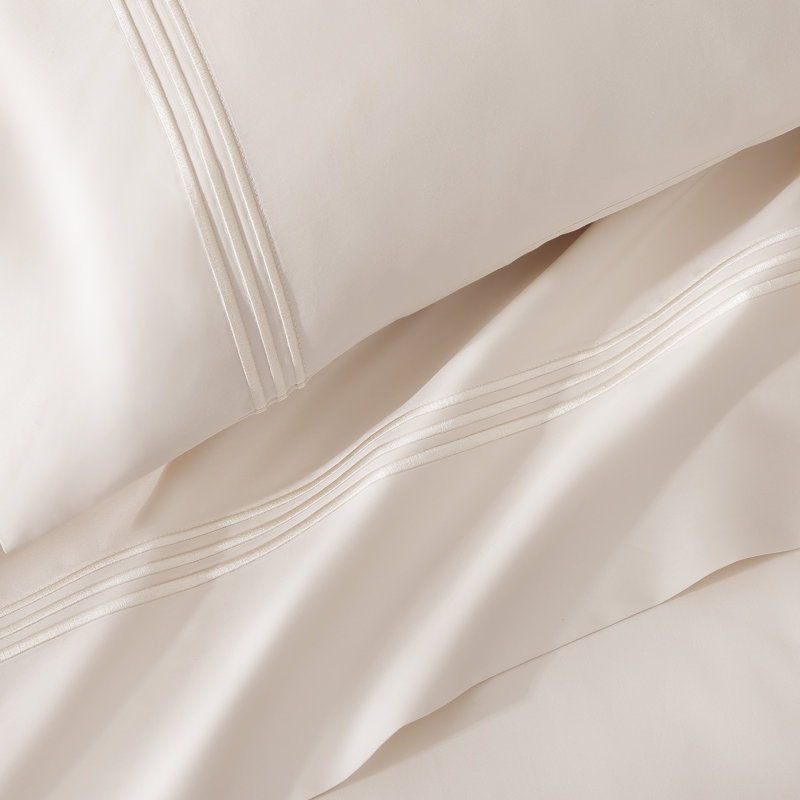 Triple Luxe Sateen Adjustable Sheet Set, King Sheet Set