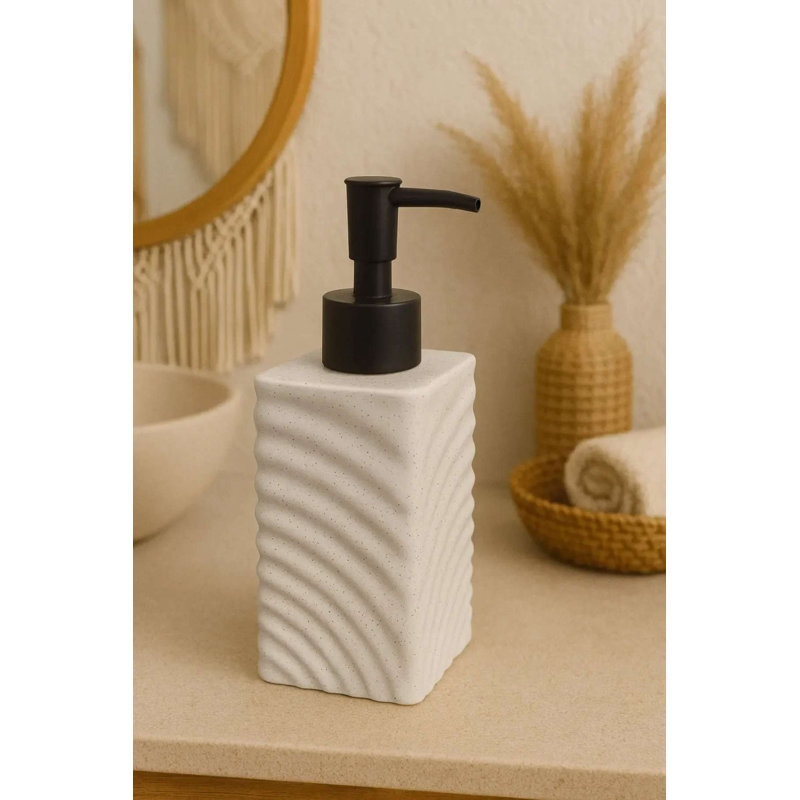 Distributeur de savon, Blanc