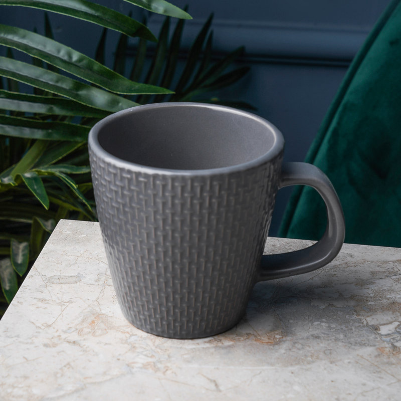Stone Lain Abigael Mug Set Stoneware, Gray