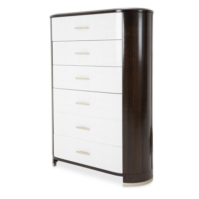 Paris Chic Tall 6-Drawer Accent Chest