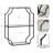 Johnalbert 3 Piece Metal Accent Shelf-987600441