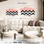 Avery abstrait zigzag contraste de marbre-108857218