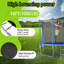 SENCHO GINSYTALIOR 14FT Round Backyard Trampoline with Safety Enclosure