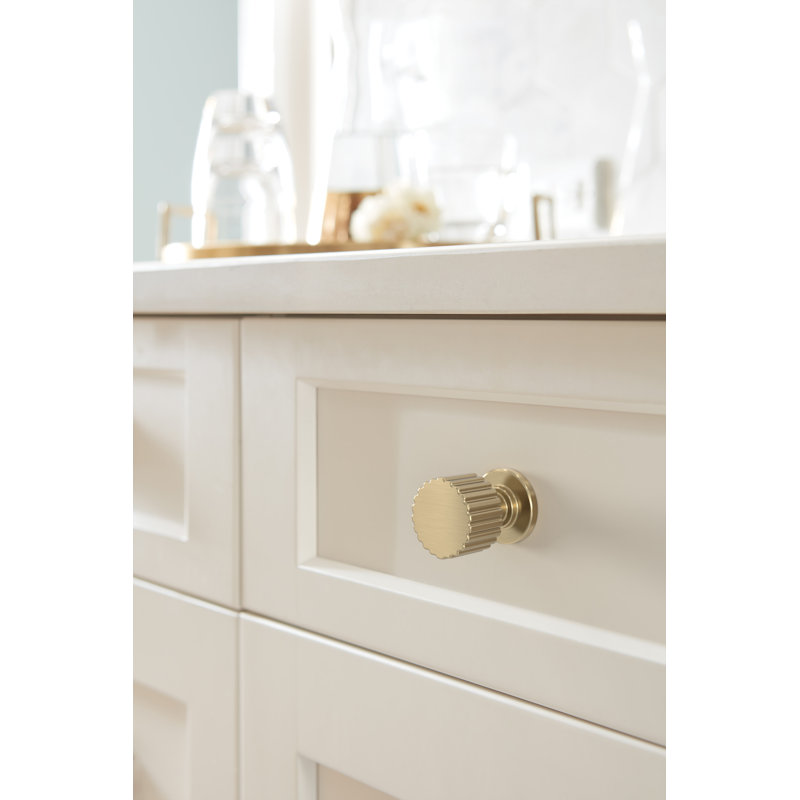 Bouton d'armoire, 1", Champagne doré