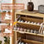 16 Pair Flip Down Shoe Storage