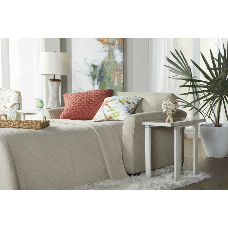 Tergel Upholstered 59.5'' Sleeper Sofa, Ecur Polypropylene/Olefin