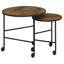 Solid Wood Top End Table