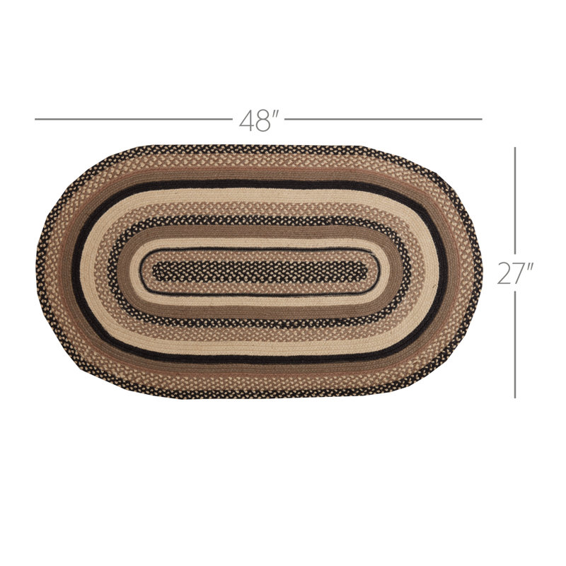 Sawyer Mill Geometric Indoor Rug, Oval 2'3" x 4'