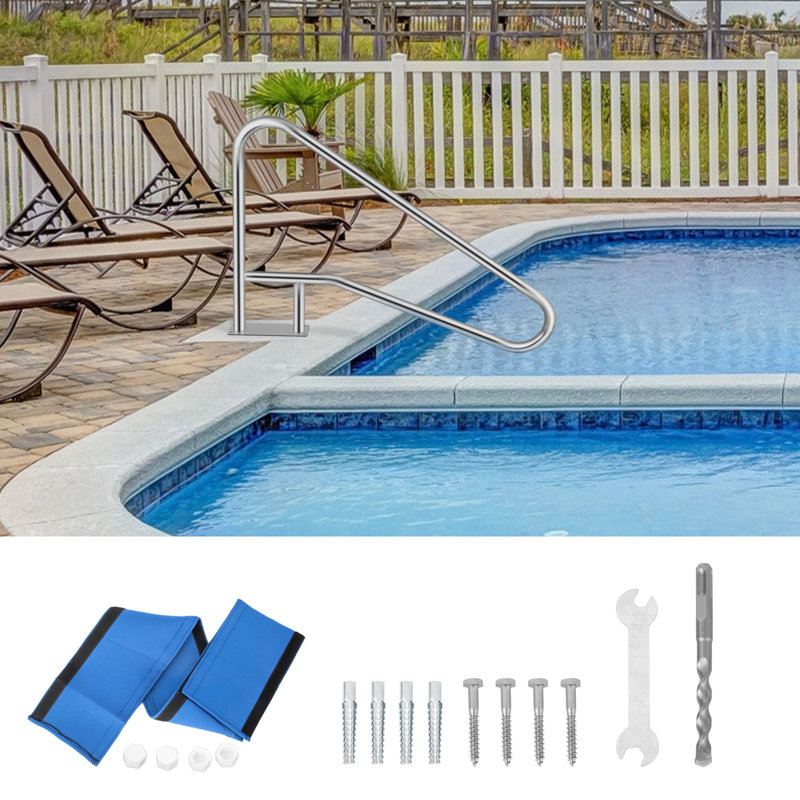 Pool Railing, 36" H x 54" W x 3.9" D