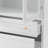 70.1" Modern Tall Bathroom Storage Cabinet - Freestanding With Glass Doors, 2 Adjustable Shelves, 3 Drawers - For Bathroom, Kitchen, Living Room | Gift Idea-507026242