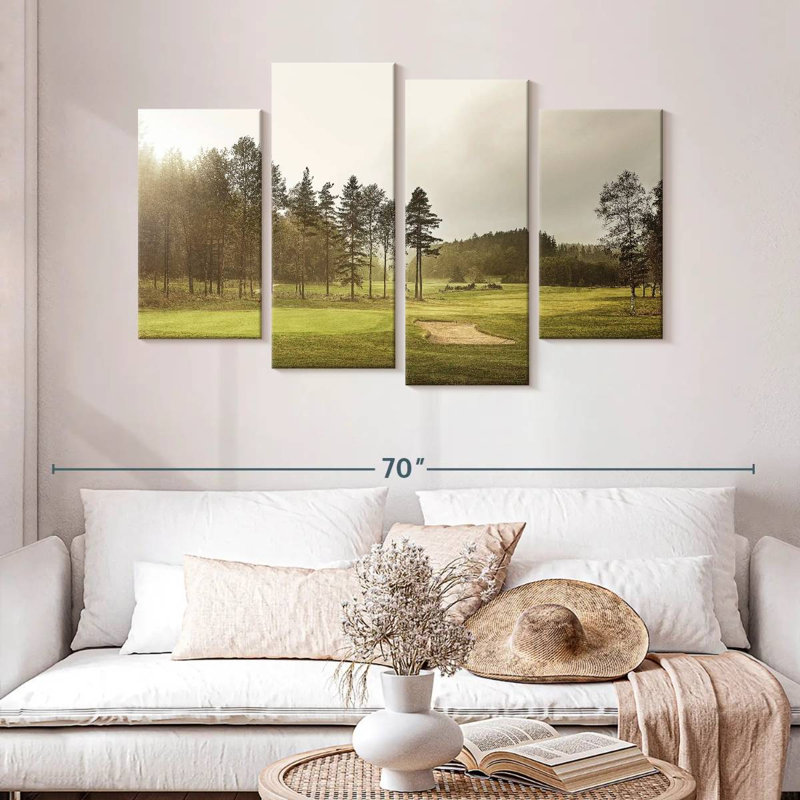 Sireci Golf Course Trees, 32" H x 52" W