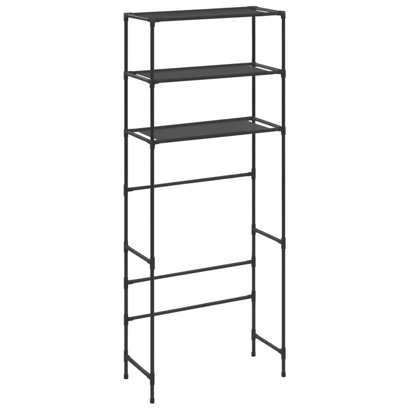 Marchen Stainless Steel Bathroom Shelves, Black