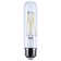 T10 LED Medium Base Clear CCT 120 Volt