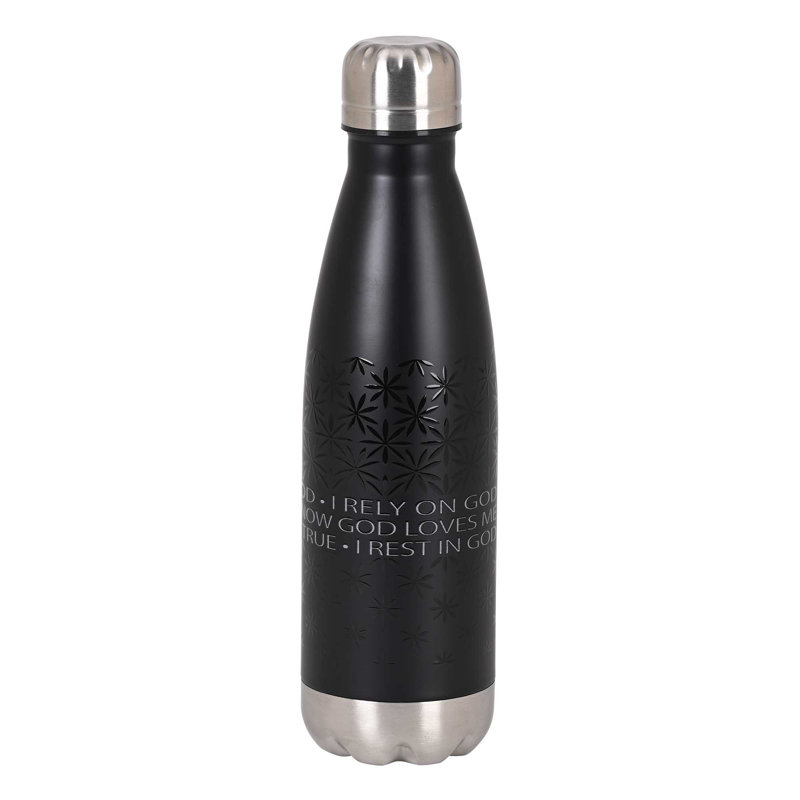 Bouteille d'eau I Trust God I Love God 17Oz
