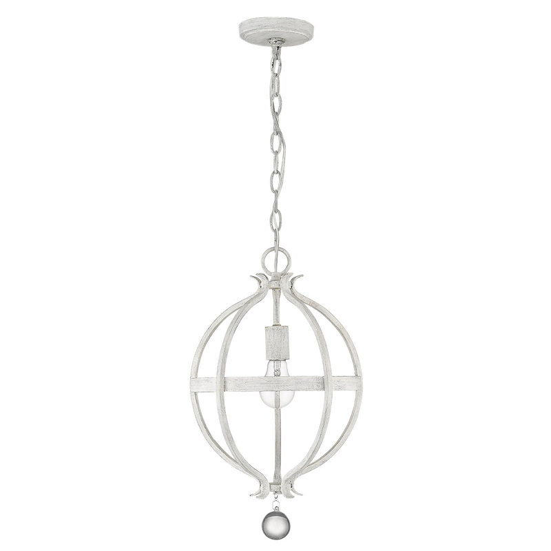 Luminaire sphère suspendu 1 lumières simple Mulhern