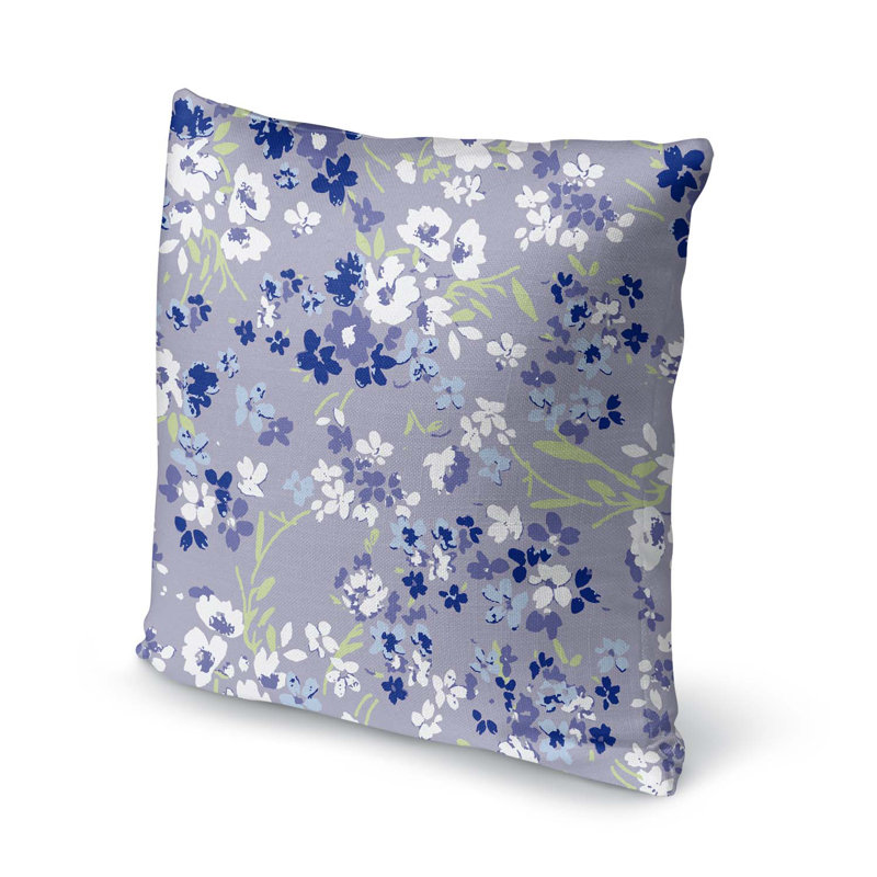  Housse et insert de coussin d'extérieur carré floral Ditsy, 18" x 18"
