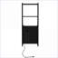 Table de chevet moderne moderne avec station de charge, rangement et veilleuse - noir-983732175