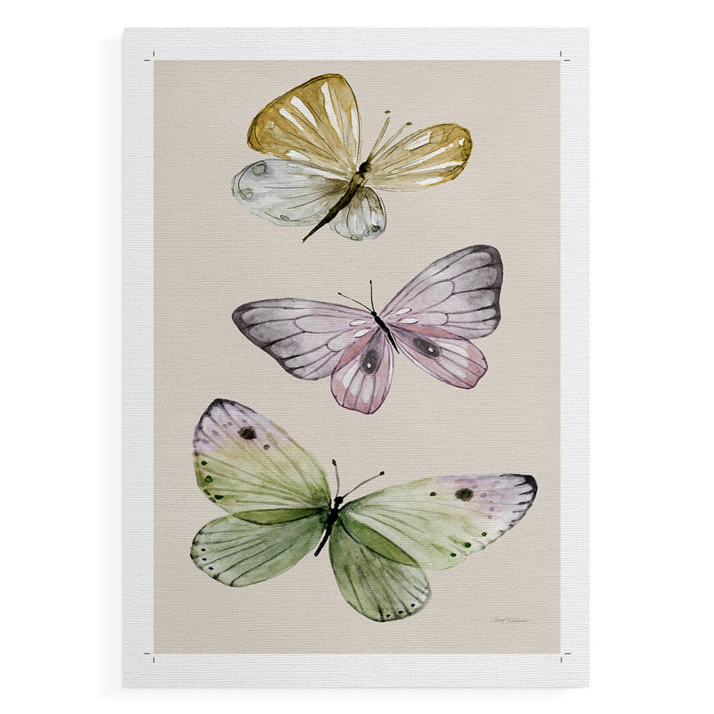 Fly Away II - Impression sur toile seulement - NON-CADRE, H 27 po x l 18 po