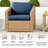 Tiaka 2-Person Swivel Outdoor Seating Group-300930574-300930575