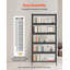 Display Cabinet with Acrylic Doors, 68 in Tall 5-Tier Curio Cabinet, Natural Wooden Fame, Collectibles Toy Organizers Rack & Display Case, Bookshelf for Home, Office, Playroom, Living Room