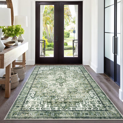 Tapis verts lavables antidérapants
