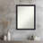 Havana Black Bronze Non-Beveled Framed Wall Mirror-118340883