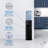 MIST Black Free Standing Top Loading Electric