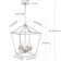 Gurjit 6 - Light Dimmable Lantern Geometric Chandelier
