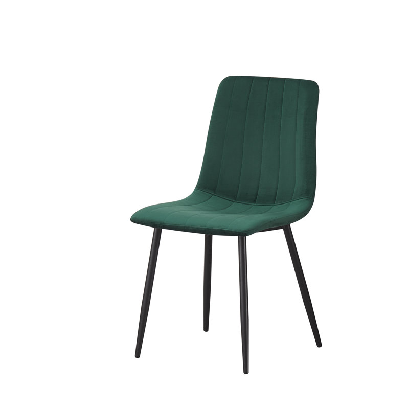 Ashlee Upholstered Dining Chair, Green
