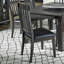 Chaise d'appoint rembourrée à dossier en lattes Schœnberg