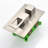 Sumerain Contemporary Concealed Shower System, Single Handle Shower System with Large 8" Square Rain Shower and Hand Shower, Brushed Nickel-58712689