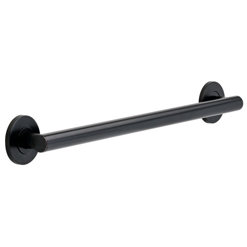 Bath Safety 24" Grab Bar, Venetian Bronze