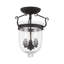 Plafonnier semi-encastré 3 lumières Husman-16518414-16518407