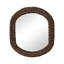 Kingston Oval Rattan Mirror