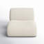 Fauteuil d'appoint pivotant rembourré Nita-90695425