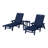 Laguna Outdoor Chaise Lounge with Table-68234437