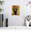 Portrait de femme sur toile-1566272209