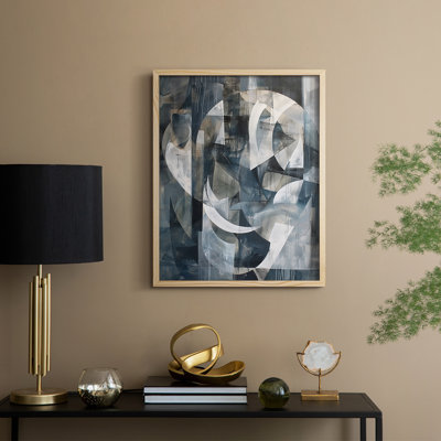 ABSTRACT Series CDLxxxxi, reproduction encadrée - bois massif