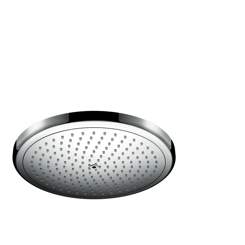 Croma Low Flow Modern Rain Fixed Shower Head, Chrome