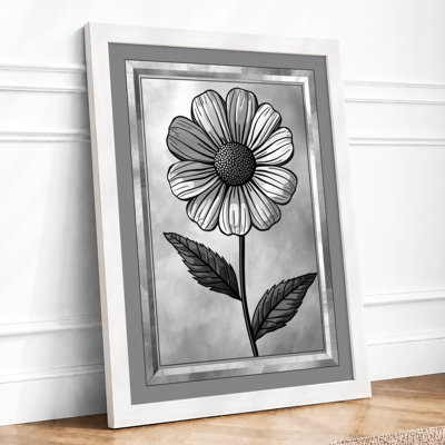 Daisy Study Botanical - Print