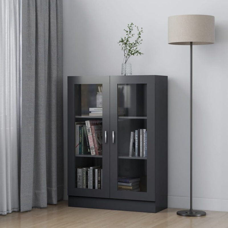 Présentoir en carton Aponi, Gris