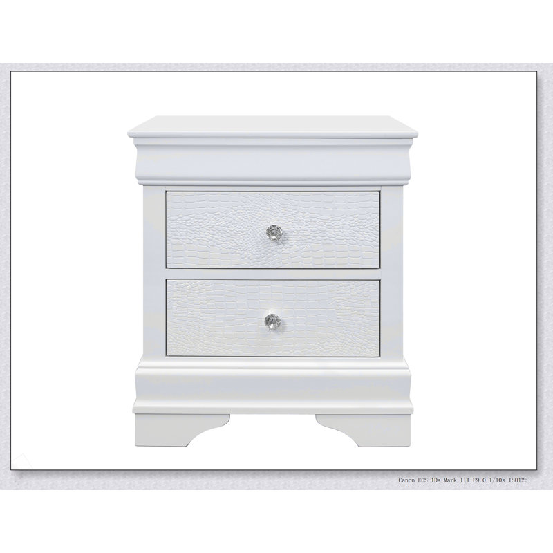 Table de chevet en métal Shaker