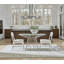 Axel Round Glass Dining Table