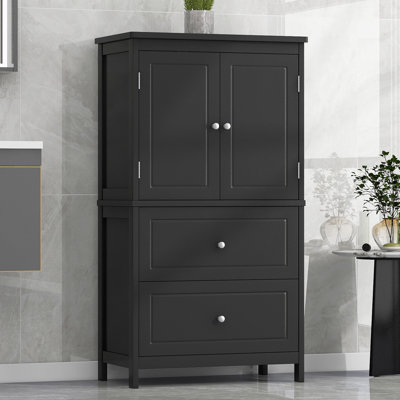 Cabinet With Two Doors And Drawers