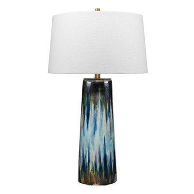 Brushstroke Ceramic Table Lamp