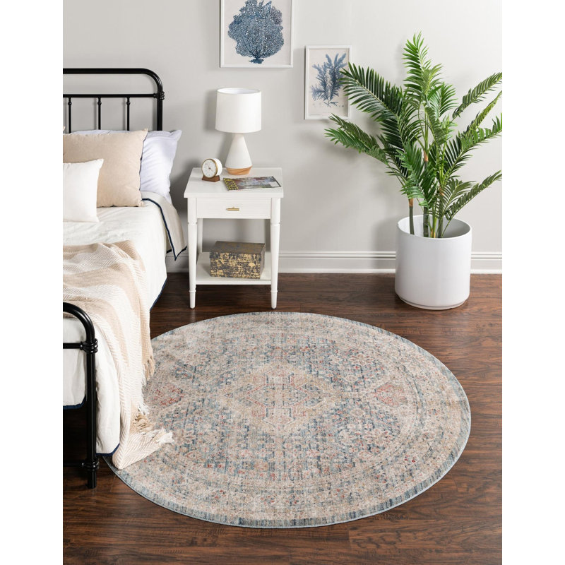 Giampiera Oriental Indoor Rug, Round 3'3"