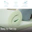 Matelas en mousse viscoélastique moyenne 2 po Alwyn Home-1741552693